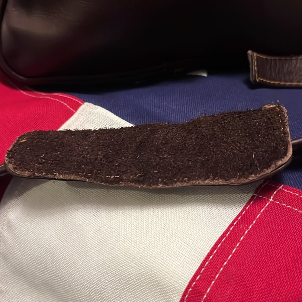 Vintage Brown Leather Unisex Bag - Picture 12 of 13